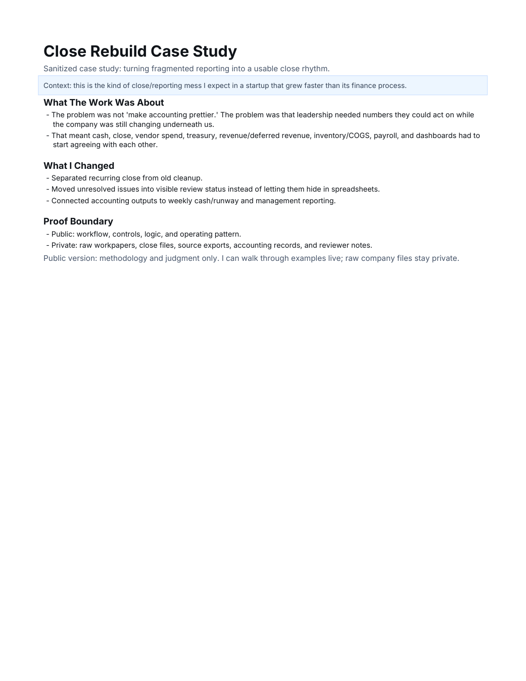 Close rebuild case study preview